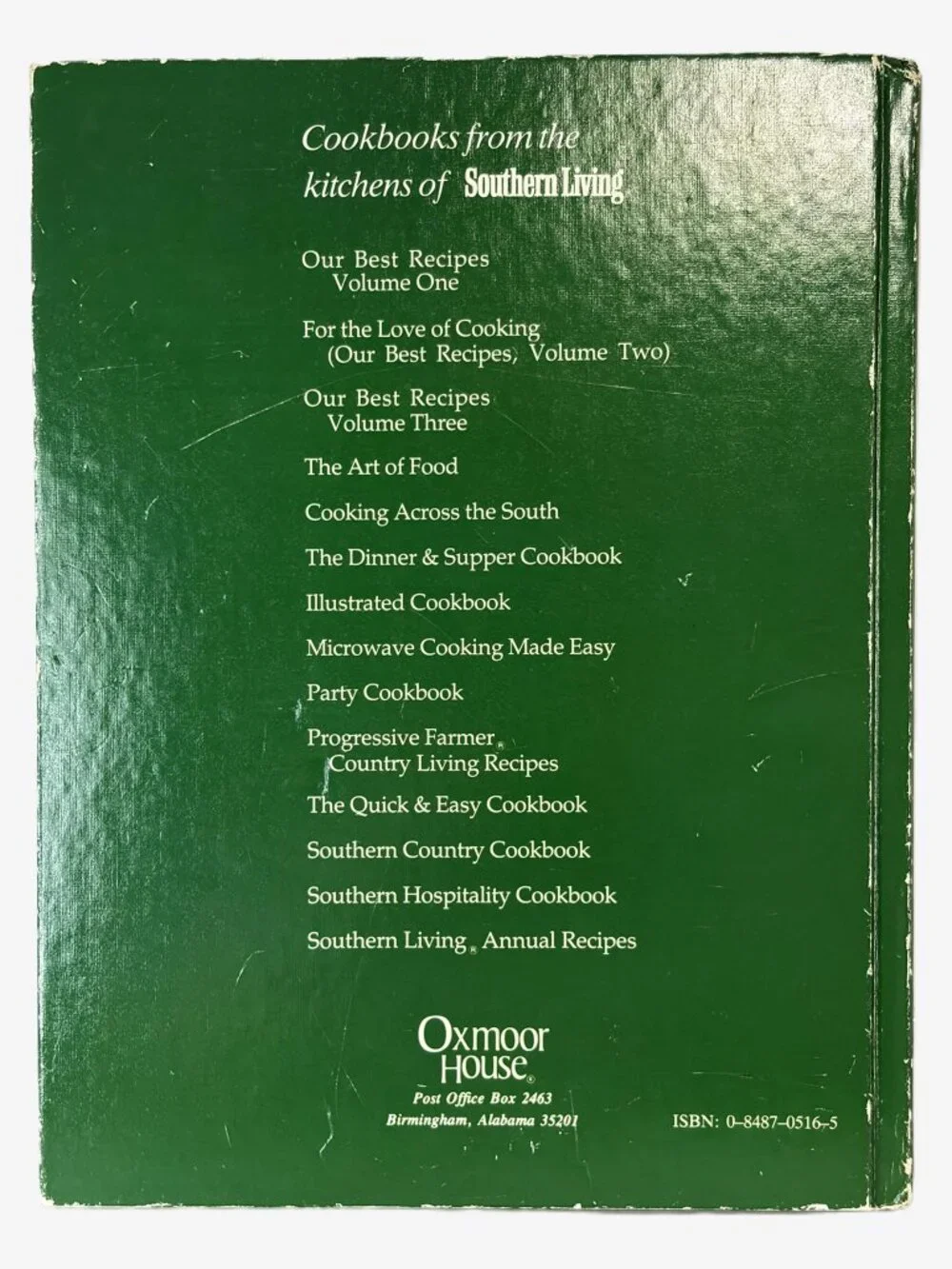 Vintage Southern Living 1980 Annual Recipes Cookbook Hardcover Cottagecore Retro